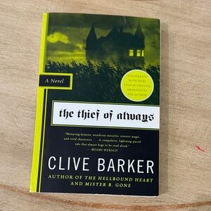 The Thief of Always Novel By Clive Barker excellent Condition